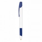 Verfijnde BIC® pennen met logo en blauwe inkt kleur blauw