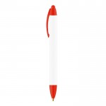 BIC® bedrukte eco pennen met logo uit Europa kleur rood