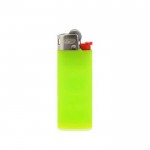 Praktische BIC® aansteker met logo kleur limoen groen