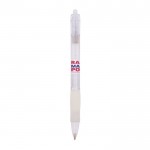 Bedrukte pen BIC® Click met veel kleur kleur wit eerste weergave