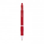 Bedrukte pen BIC® Click met veel kleur kleur rood