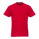 T-shirts van gerecycled polyester, 160 g/m2 in de kleur rood