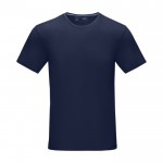 Heren T-shirt GOTS van bio katoen 160 g/m2 Elevate NXT kleur ultramarijn blauw tweede weergave voorkant