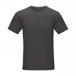 Heren T-shirt GOTS van bio katoen 160 g/m2 Elevate NXT kleur donkergrijs tweede weergave voorkant