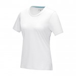 Katoenen dames T-shirt GOTS 160 g/m2 Elevate NXT kleur wit