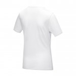 Katoenen dames T-shirt GOTS 160 g/m2 Elevate NXT kleur wit derde weergave achterkant