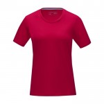 Katoenen dames T-shirt GOTS 160 g/m2 Elevate NXT kleur rood tweede weergave voorkant