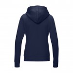 Vrouwen GOTS biokatoenen sweatshirt 280 g/m2 Elevate NXT kleur marineblauw tweede weergave achterkant