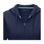 Vrouwen GOTS biokatoenen sweatshirt 280 g/m2 Elevate NXT kleur marineblauw weergave detail 1