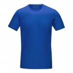 Bedrukte T-shirts van bio katoen in de kleur koningsblauw