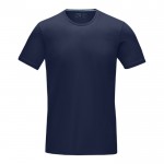 Bedrukte T-shirts van bio katoen in de kleur donkerblauw