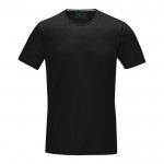 Bedrukte T-shirts van bio katoen in de kleur zwart