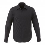 Gepersonaliseerd overhemd van katoen, 118 g/m2 in de kleur zwart