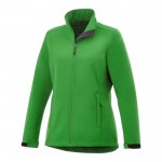 Ademende polyester jas met logo, 270 g/m2 in de kleur groen