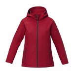 Vrouwen polyester jas 250 g/m2 Elevate Essentials kleur rood tweede weergave voorkant