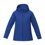 Vrouwen polyester jas 250 g/m2 Elevate Essentials kleur blauw tweede weergave voorkant
