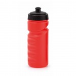 Sportieve fles met ergonomisch logo kleur rood