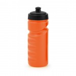 Sportieve fles met ergonomisch logo kleur oranje