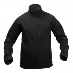 Softshell jassen voor promotie, 300 g/m2 in de kleur zwart