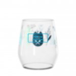 Luxe kristalglas met een inhoud van 380ml  kleur doorzichtig luxe weergave
