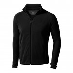 Bedrukte jas van polyester, 190 g/m2 in de kleur zwart
