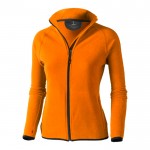 Bedrukte damesjas van polyester, 190 g/m2 in de kleur oranje