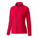 Reclame dames jas met logo, 180 g/m2 in de kleur rood