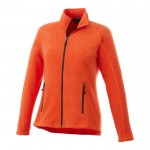 Reclame dames jas met logo, 180 g/m2 in de kleur oranje