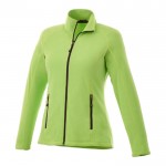 Reclame dames jas met logo, 180 g/m2 in de kleur groen