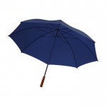 Handmatige paraplu met schouderband kleur donkerblauw tweede weergave