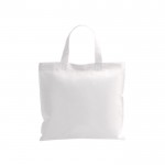 Non woven tas met logo (draagkracht 5kg) kleur wit