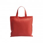 Non woven tas met logo (draagkracht 5kg) kleur rood