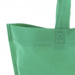 Non woven tas met logo (draagkracht 5kg) kleur groen tweede weergave