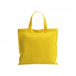 Non woven tas met logo (draagkracht 5kg) kleur geel