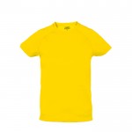 Sportieve T-shirts voor kinderen, 135 g/m2 in de kleur geel