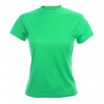 Sportieve T-shirts met logo, 135 g/m2 in de kleur lichtgroen