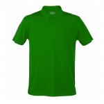 Technische polyester poloshirts met logo in de kleur groen