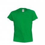 Katoenen T-shirts voor kinderen, 135 g/m2 in de kleur groen