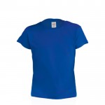 Katoenen T-shirts voor kinderen, 135 g/m2 in de kleur blauw