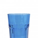 Verfijnd glas van kristal (inhoud 300ml)  kleur blauw derde weergave