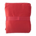 Shearling touch deken kleur rood tweede weergave