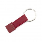 Simpele, gekleurde sleutelhanger voor merchandise kleur rood tweede weergave