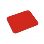 Basic muismat voor merchandising kleur rood