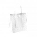 Gelamineerde, non-woven bedrukte tassen kleur wit