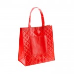 Gelamineerde, non-woven bedrukte tassen kleur rood