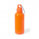 Felgekleurde plastic fle kleur oranje