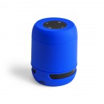 Compacte bluetooth speaker kleur blauw