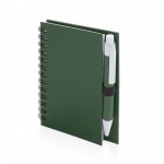 Promotie notitieboekje B7 kleur groen
