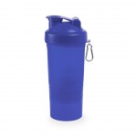 Kleurrijke shaker met meerdere compartimenten kleur blauw