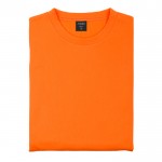 Technisch sweatshirt van polyester, 265 g/m2 in de kleur oranje